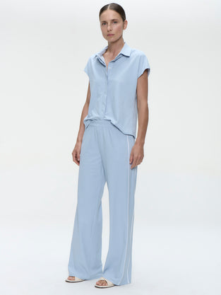Vaya structure tech jersay pants | Light Blue