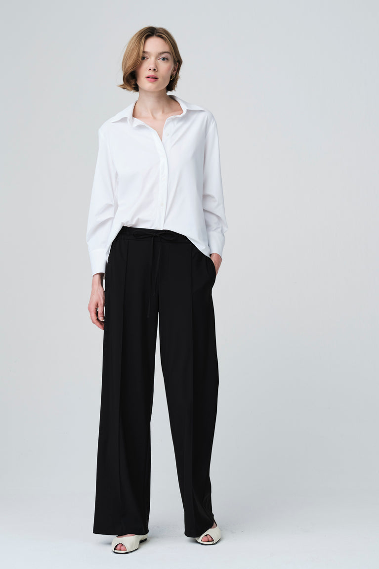 Jolien pants technical jersey | Black