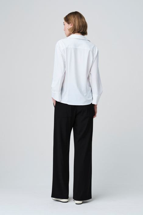 Iva blouse technical jersey | White