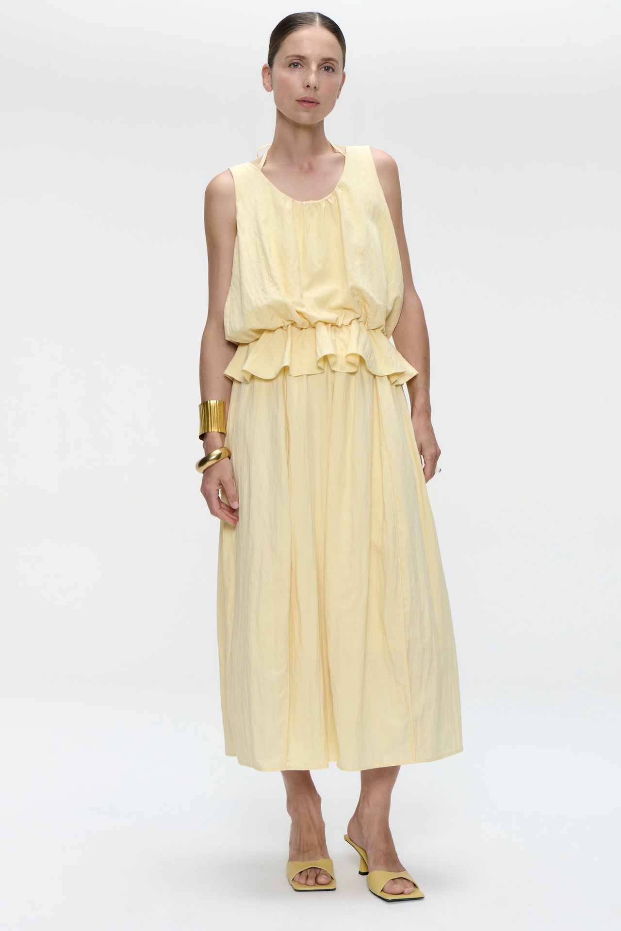 Sachi viscose top | Yellow