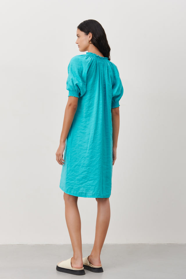 Lorna Dress | Turquoise