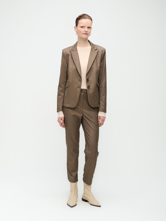 Mirel Pants | Gold Brown
