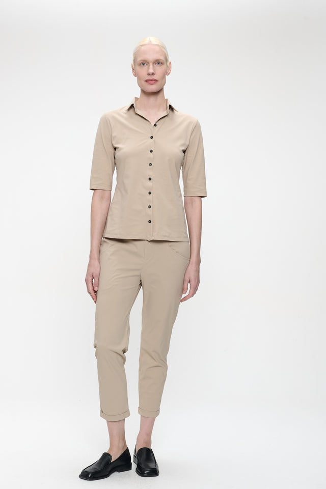 Hary Long Pants Technical Jersey | Sand