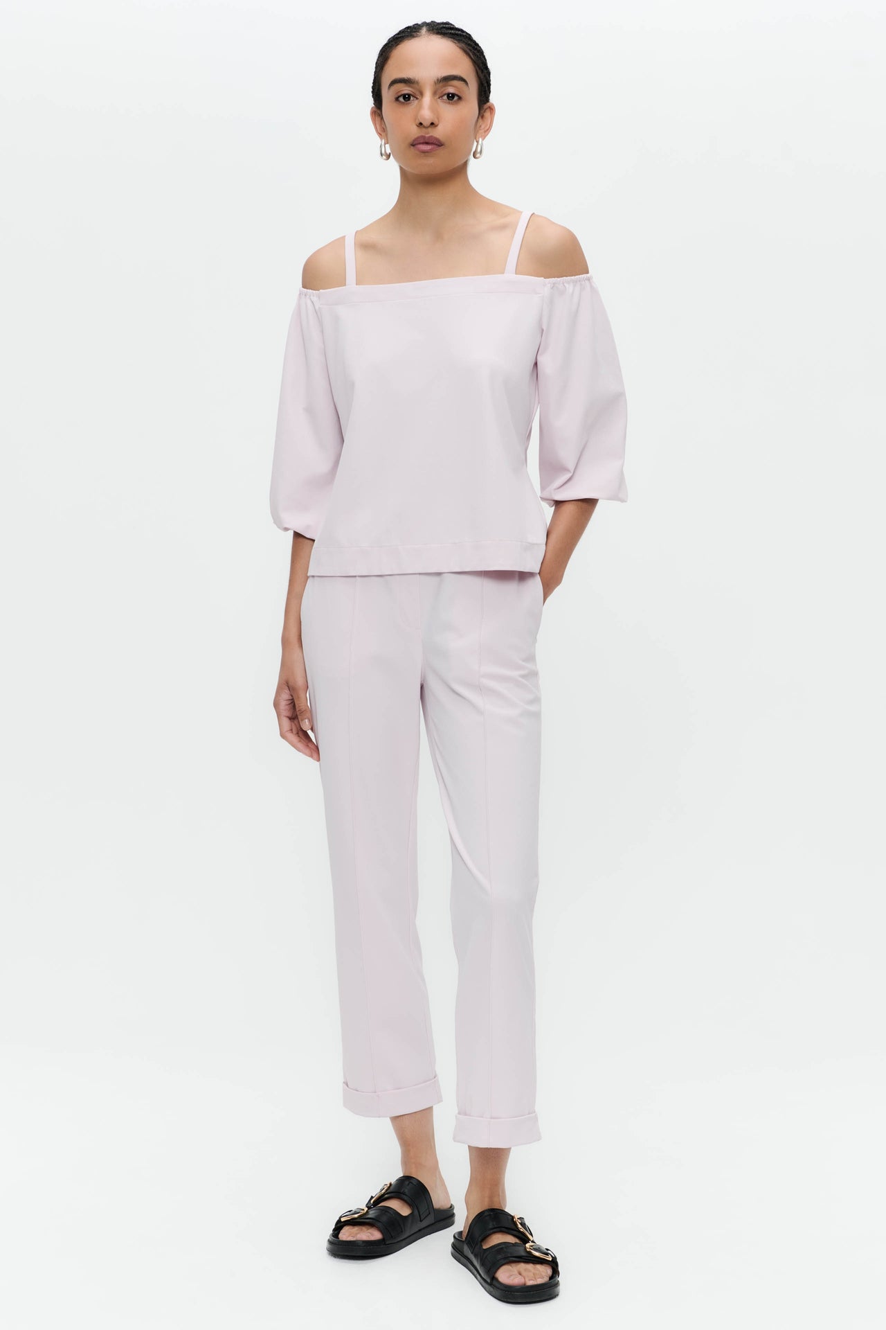 Samira top technical jersey | Light Pudra