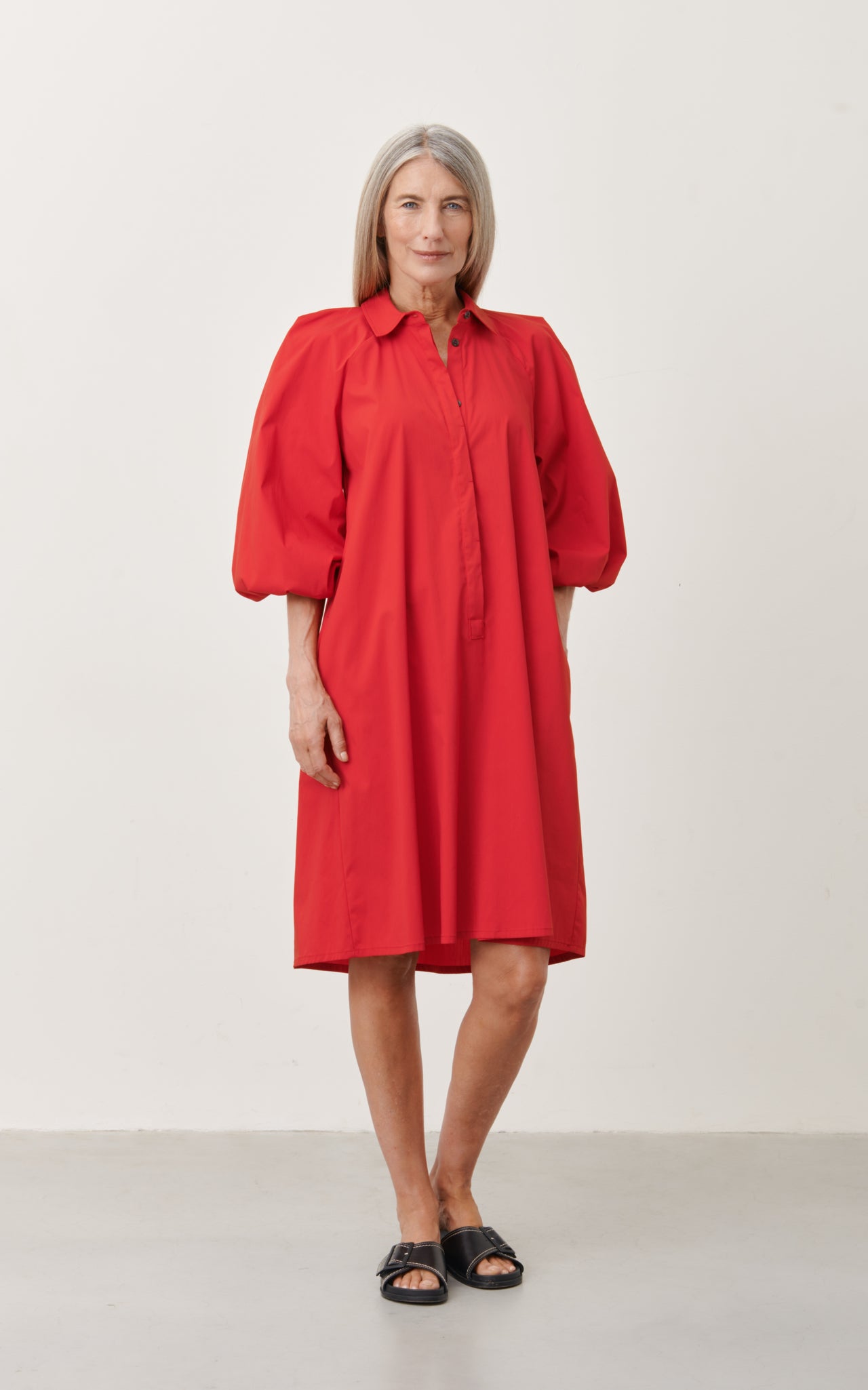 Carlen Dress Short | Red