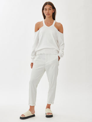 Lena Pants | White