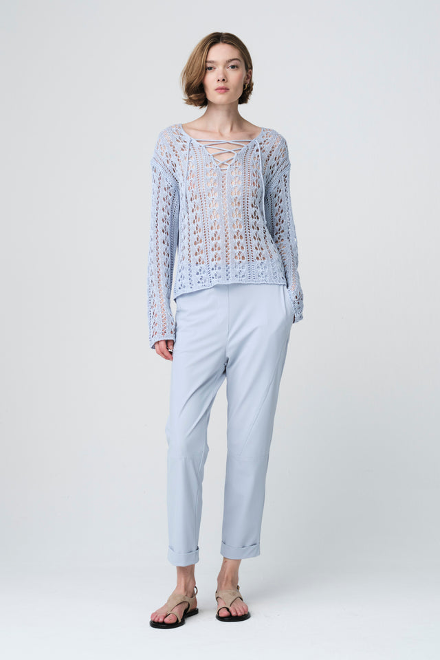 Timelia pants technical jersey | Light Blue