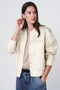 Maki jackard bomber | Beige