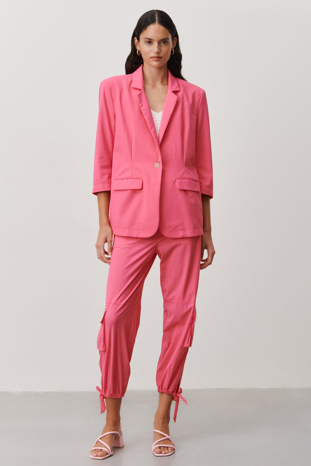 Fring Blazer Technical Jersey | Pink