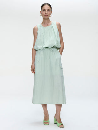 Oki cotton skirt | Aloe