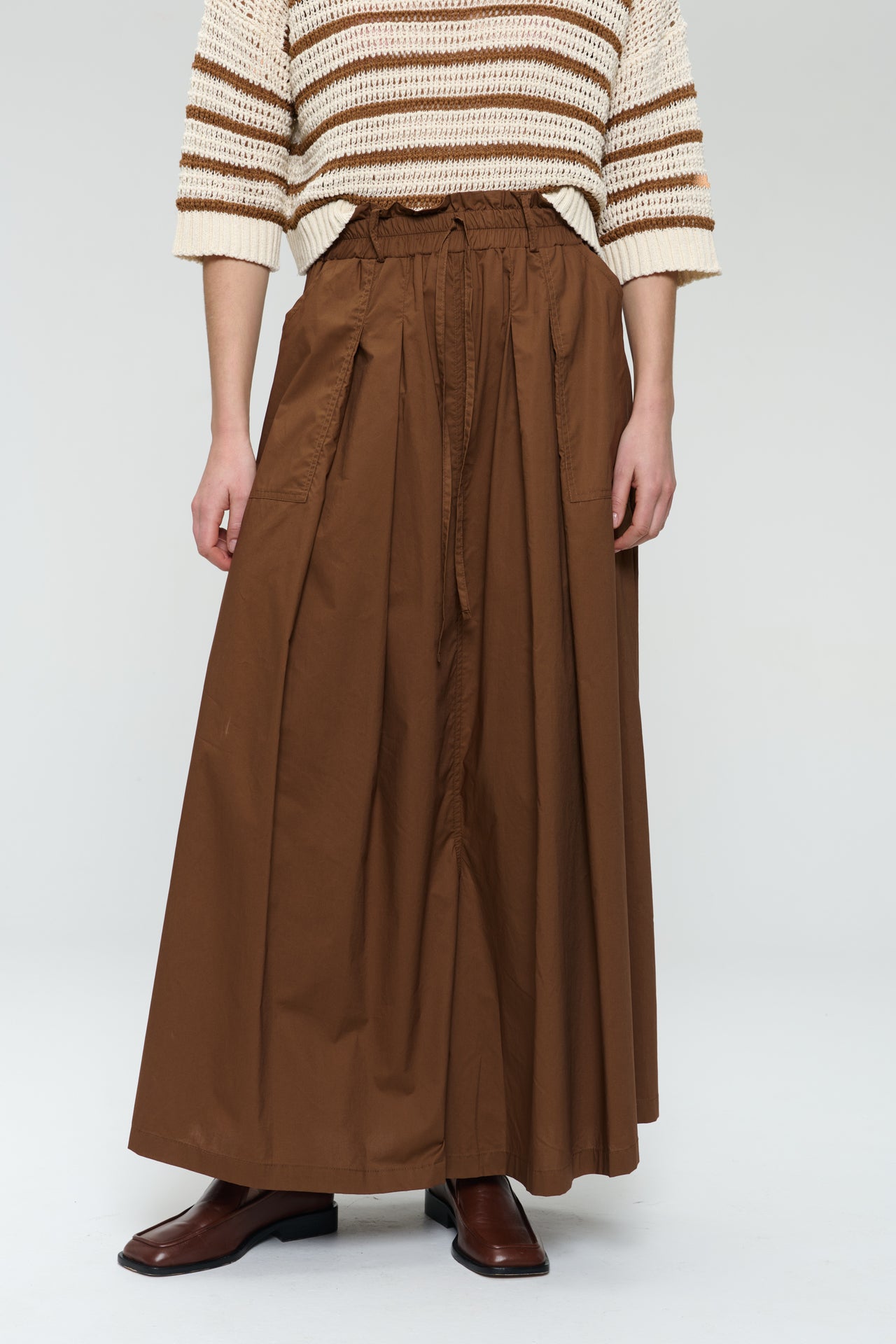 Rapa cotton pants | Brown