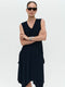 Caro WS dress technical jersey | Blue