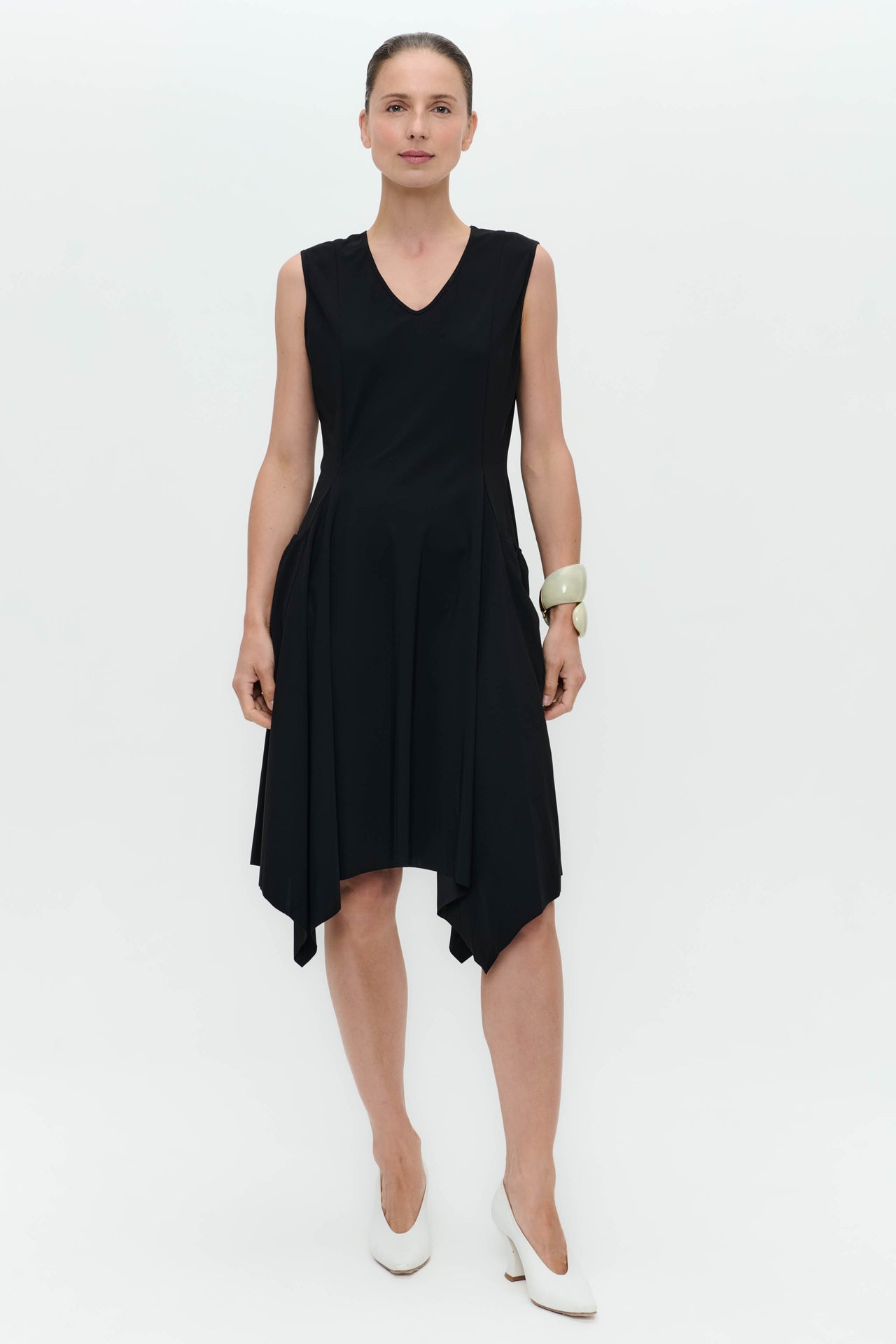 Caro WS dress technical jersey | Black