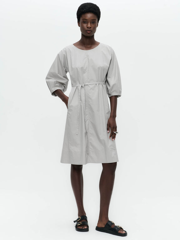 Crisalide cotton dress | Grey