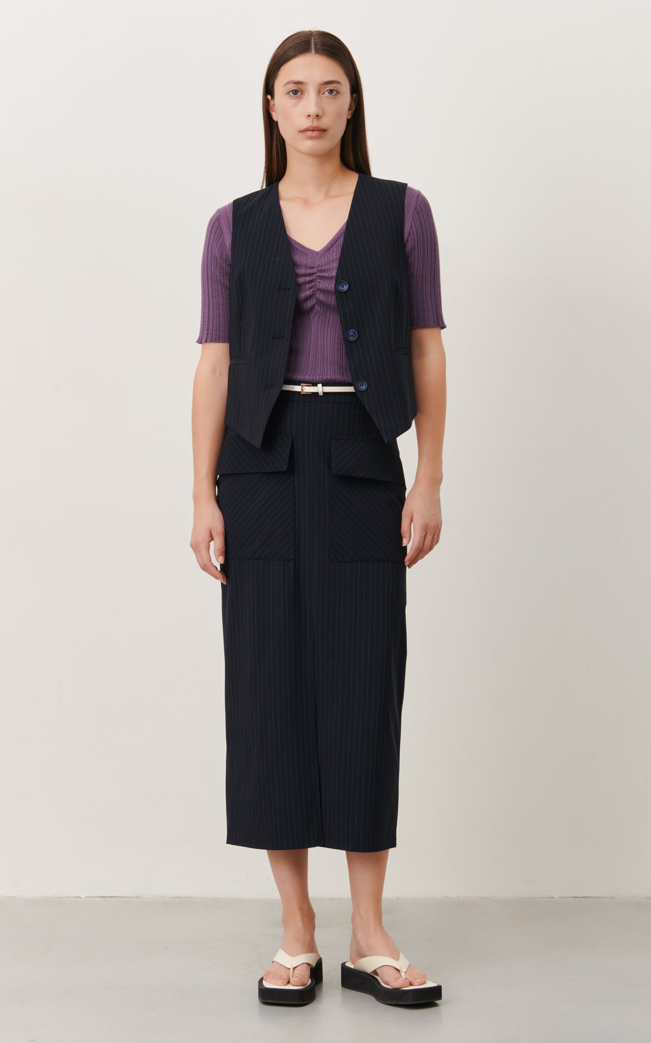 Hilde Dress Technical Jersey | Lila