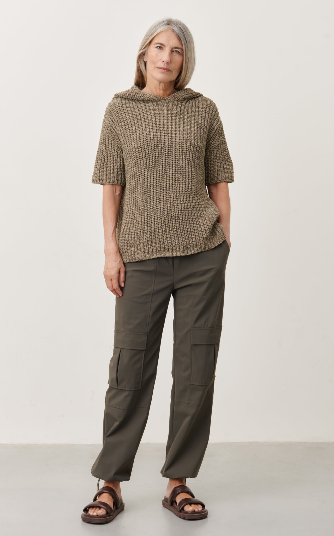 Maria Pants Technical Jersey | Army