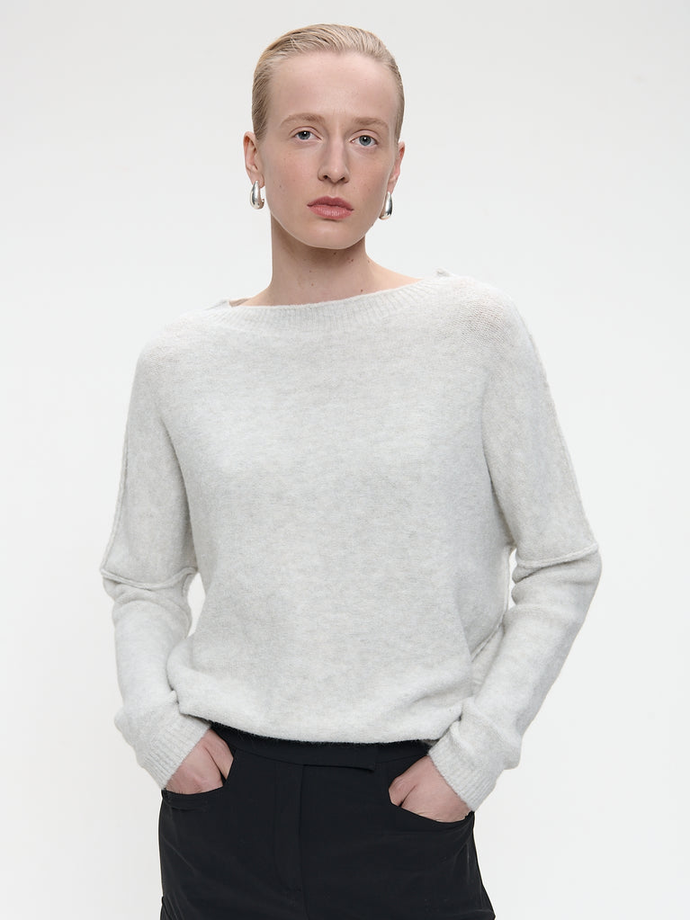 Jannys Pullover | Light Grey