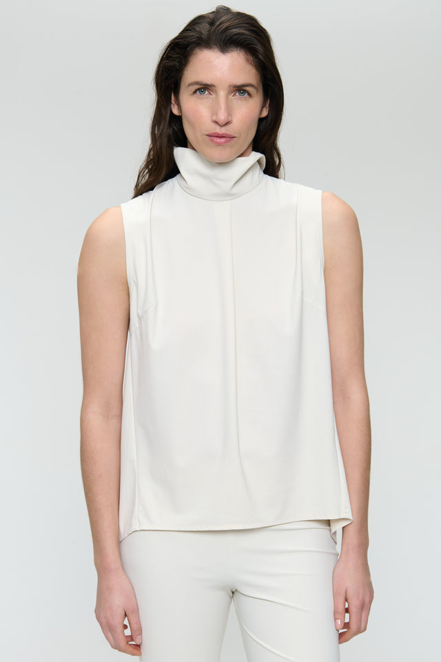 Dolche Vitas WS strech tech jersey top | Light Sand