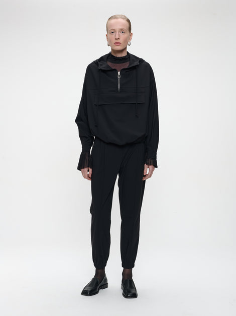 Hoodie bello technical Jersey | Black