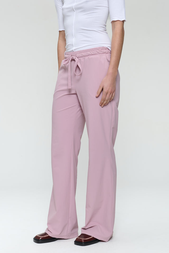Carola structure technical jersey pants | Pudra