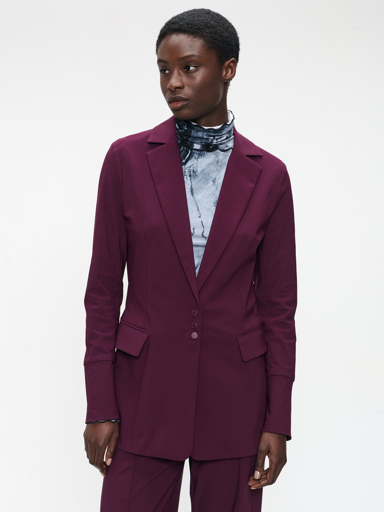 Viena blazer technical jersey | Cherry