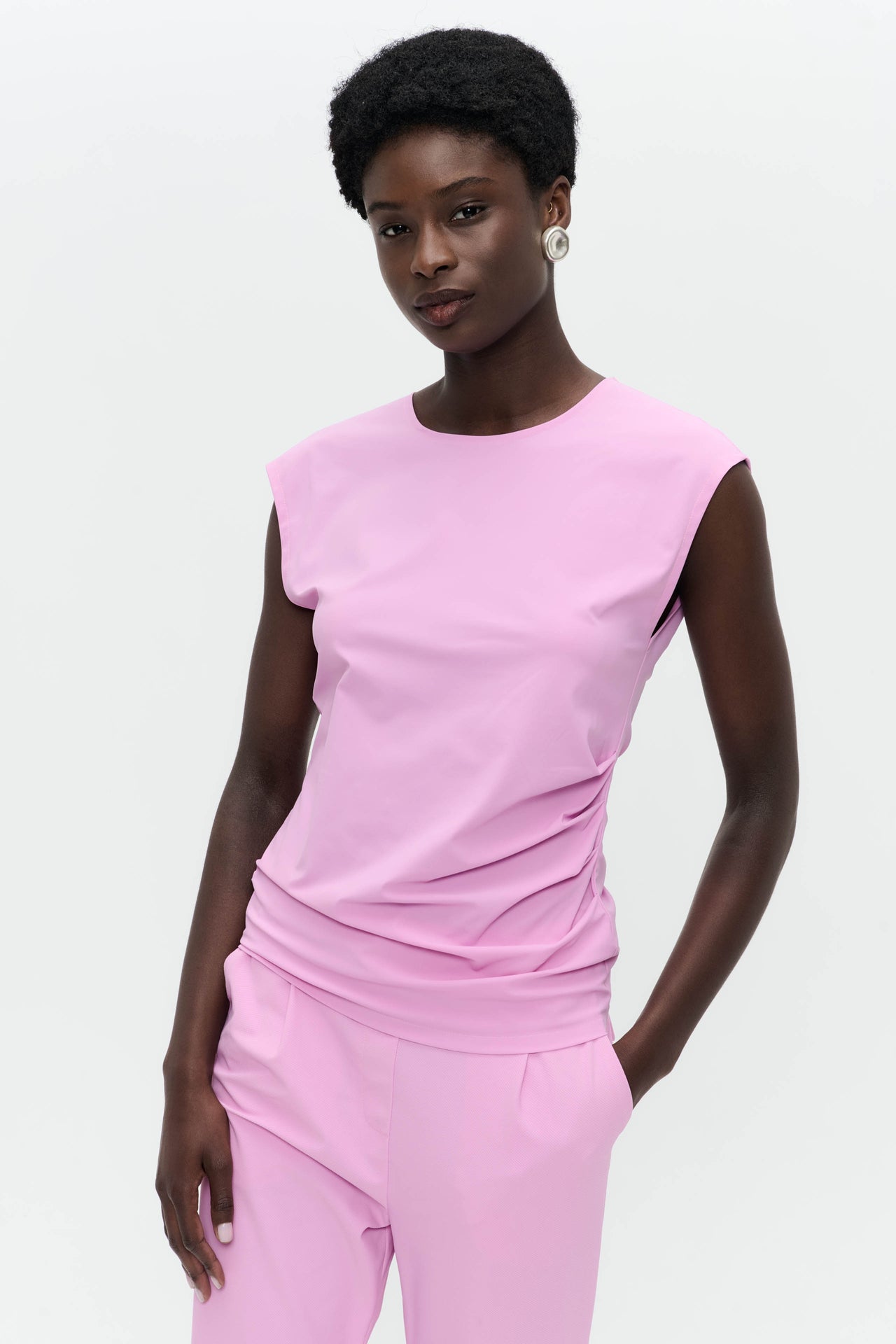 Stevie top technical jersey | Pink