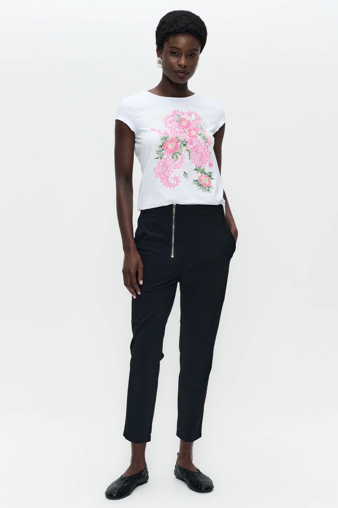 Miliana pants technical jersey | Black