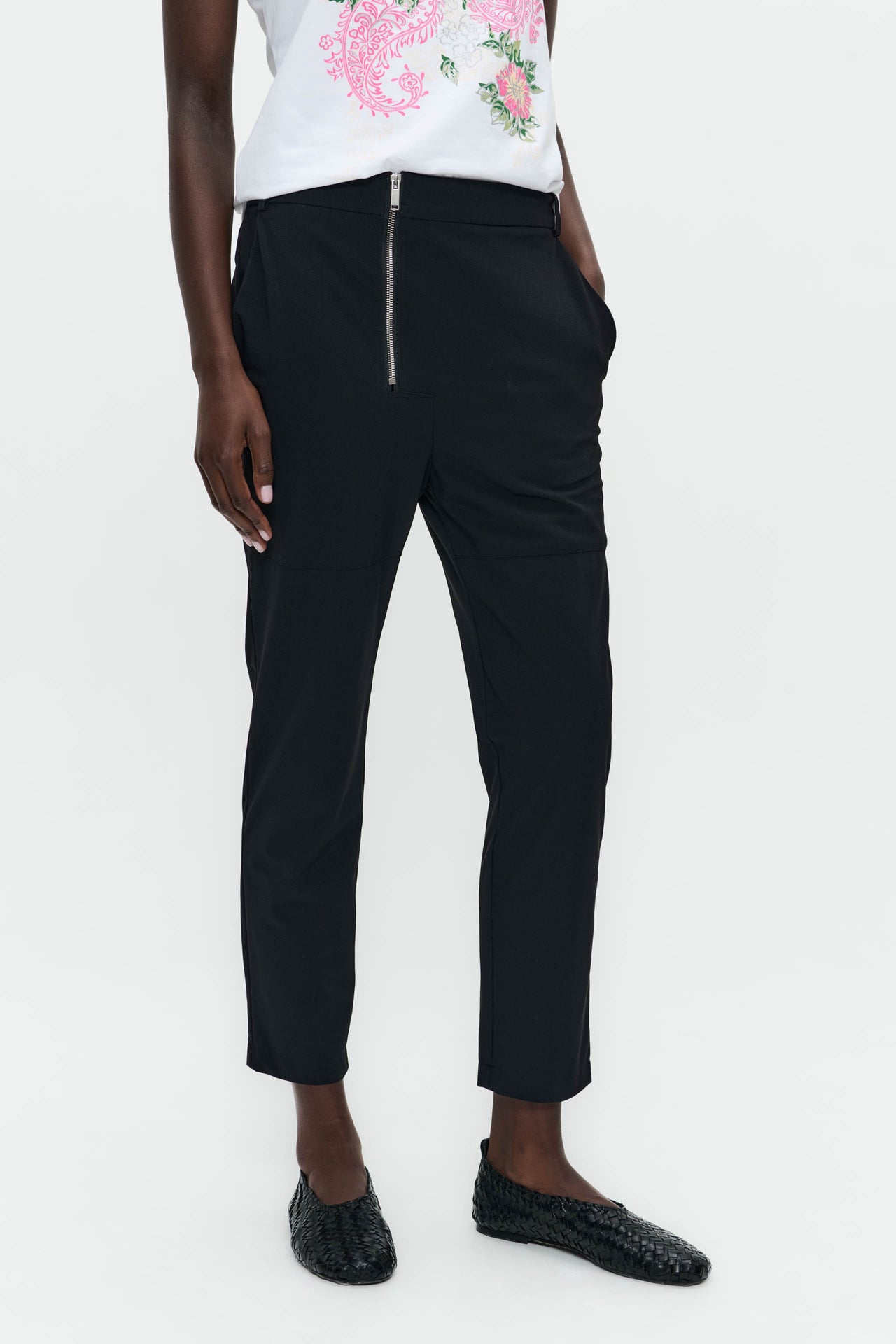 Miliana pants technical jersey | Black