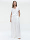 Takara linen mix pants | White