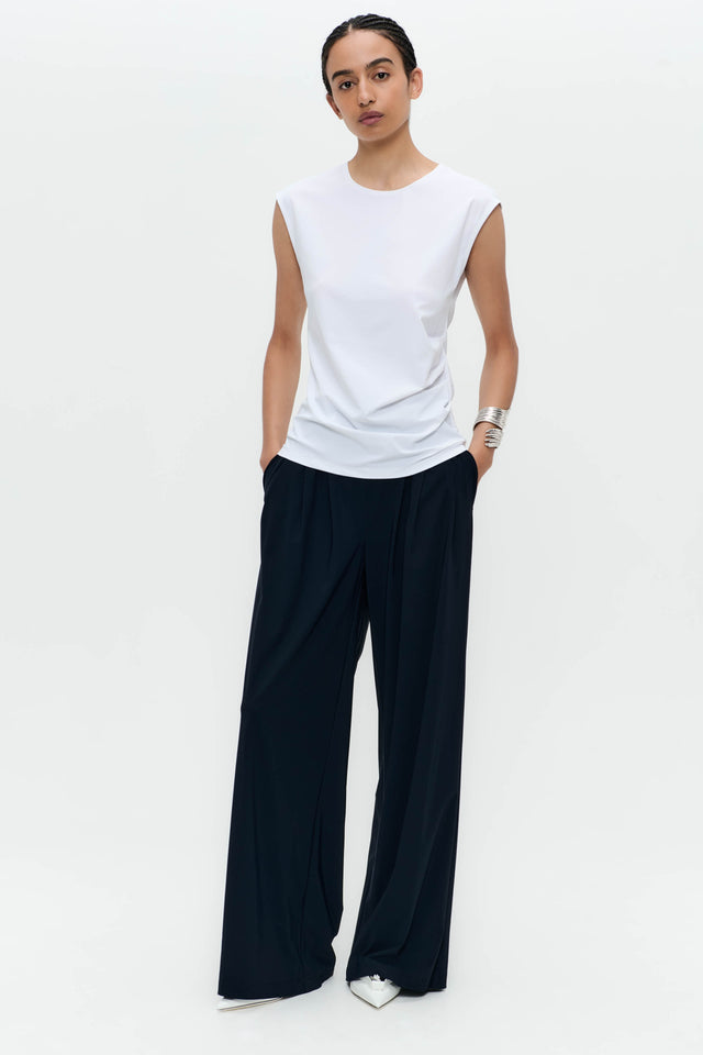 Stevie top technical jersey | White