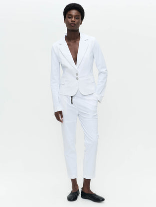 Solomon blazer technical jersey | White