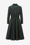 Amara polon shirt dress | Anthracite