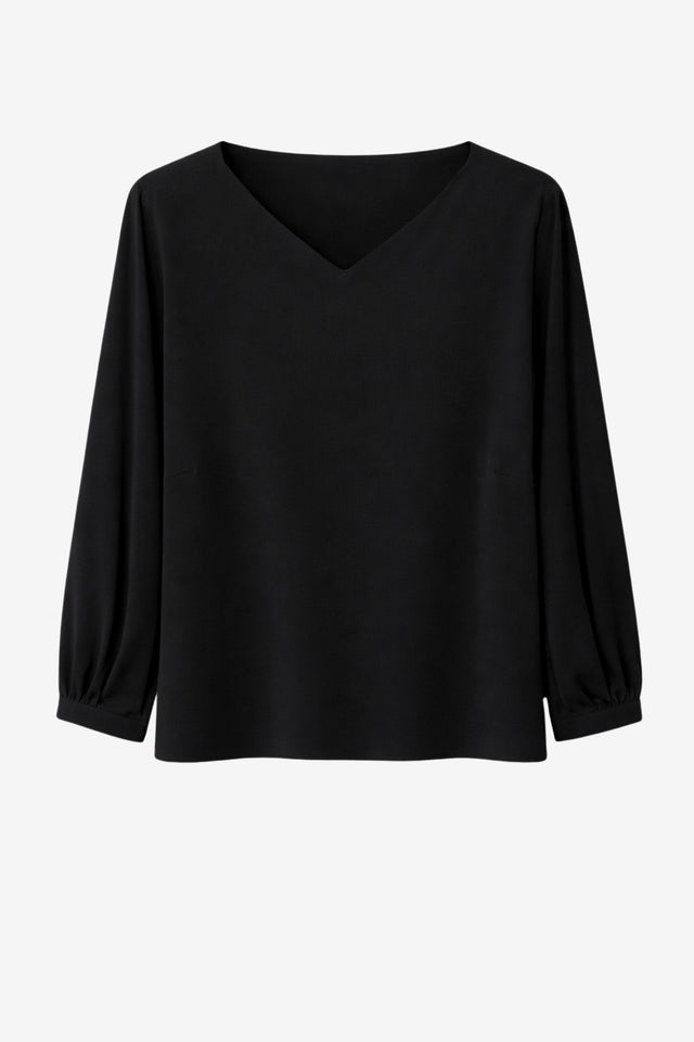 Aria top technical jersey | Black