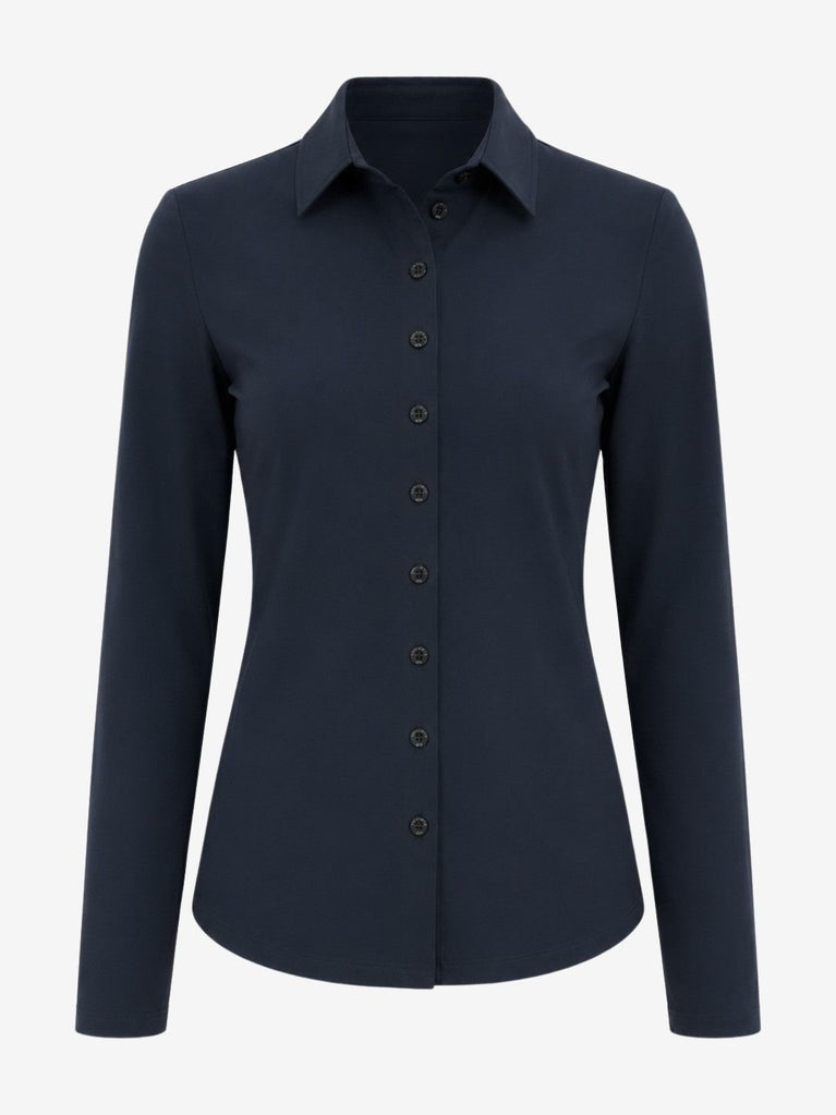Blouse Betty Easy Wear Technical Jersey | Blue