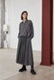 Camilla light flannel blouse | Dark Grey