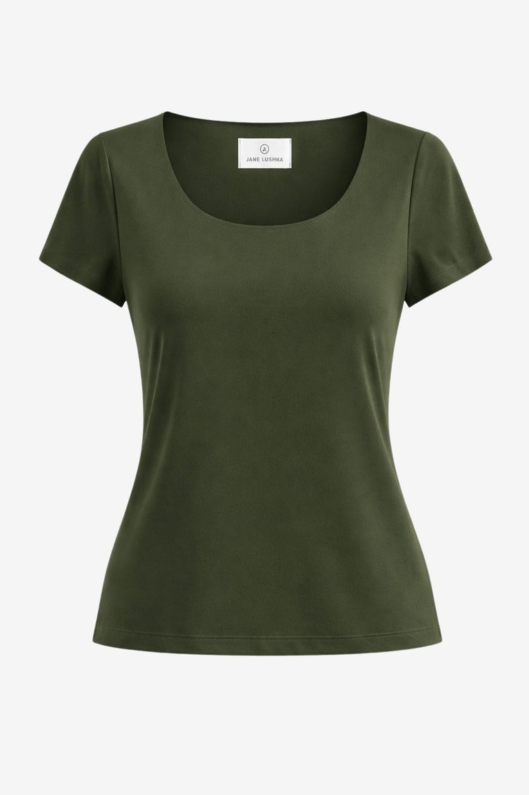 T shirt Sara easy wear Technical Jersey | Army green