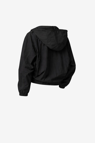 Asuka tafeta jacket | Black
