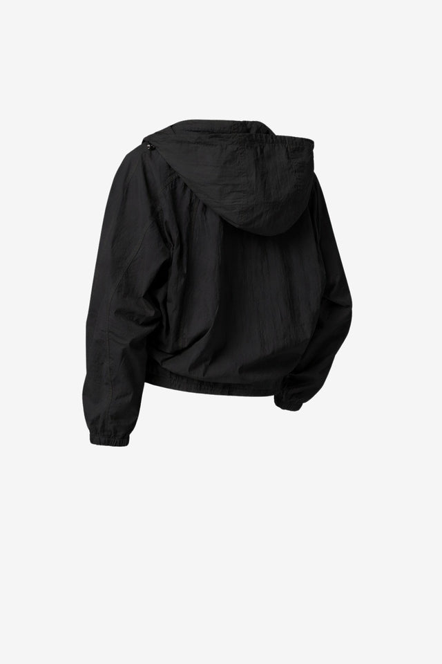 Asuka tafeta jacket | Black