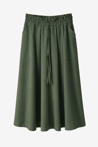 Raffaele skirt technical jersey | Army