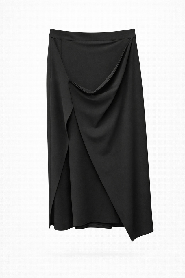 Nicole skirt Sensitive tech fabric | Black