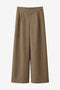 Harlow cotton fancy pants | Brown