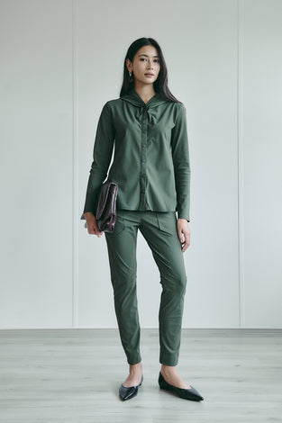 John strech technical jersey pants | Army