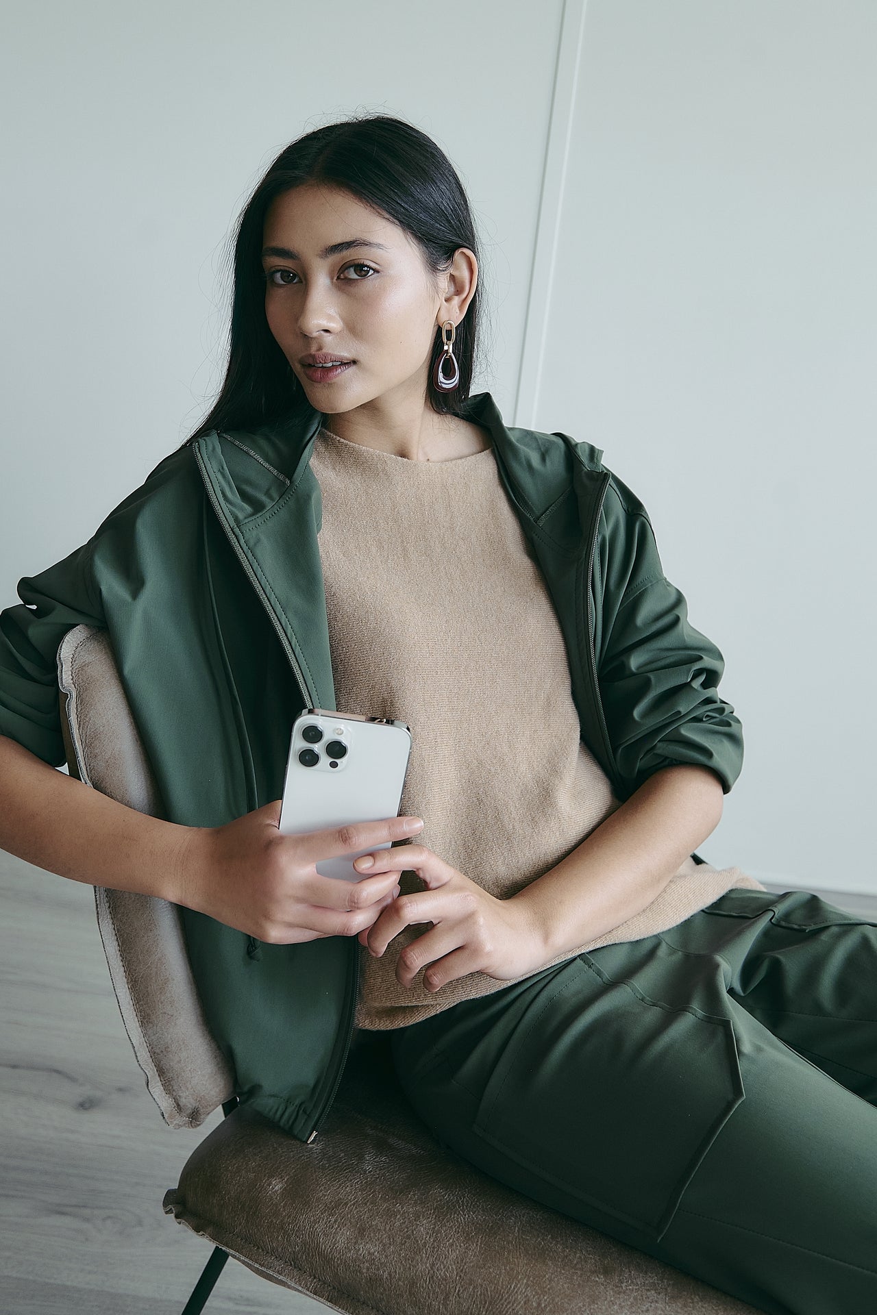 Misi jacket technical jersey | Army