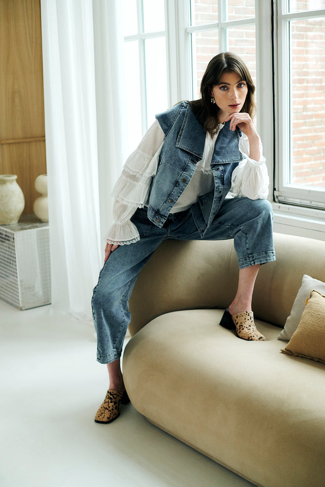 Boom denim vintage vest | Vintage Medium