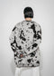 Jacquard print cardigan 2370 | Ecru Moro
