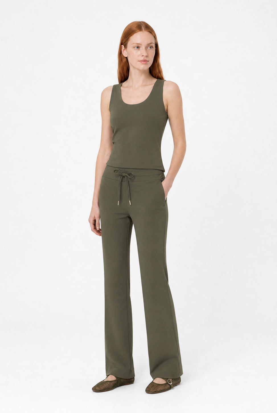 Top Jesy Easy Wear Technical Jersey | Army