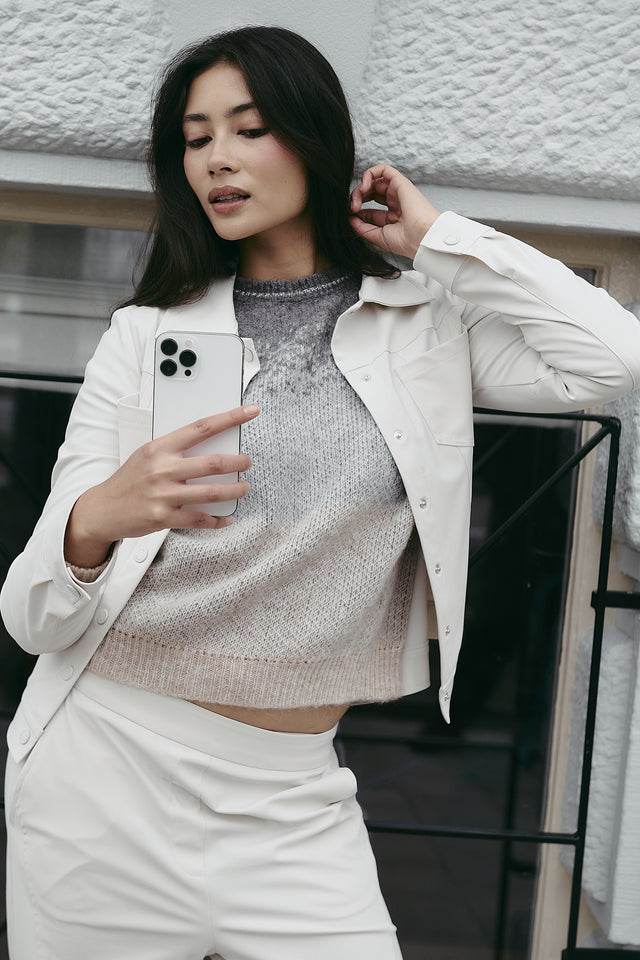 Riva jacket brush jersey | Off White