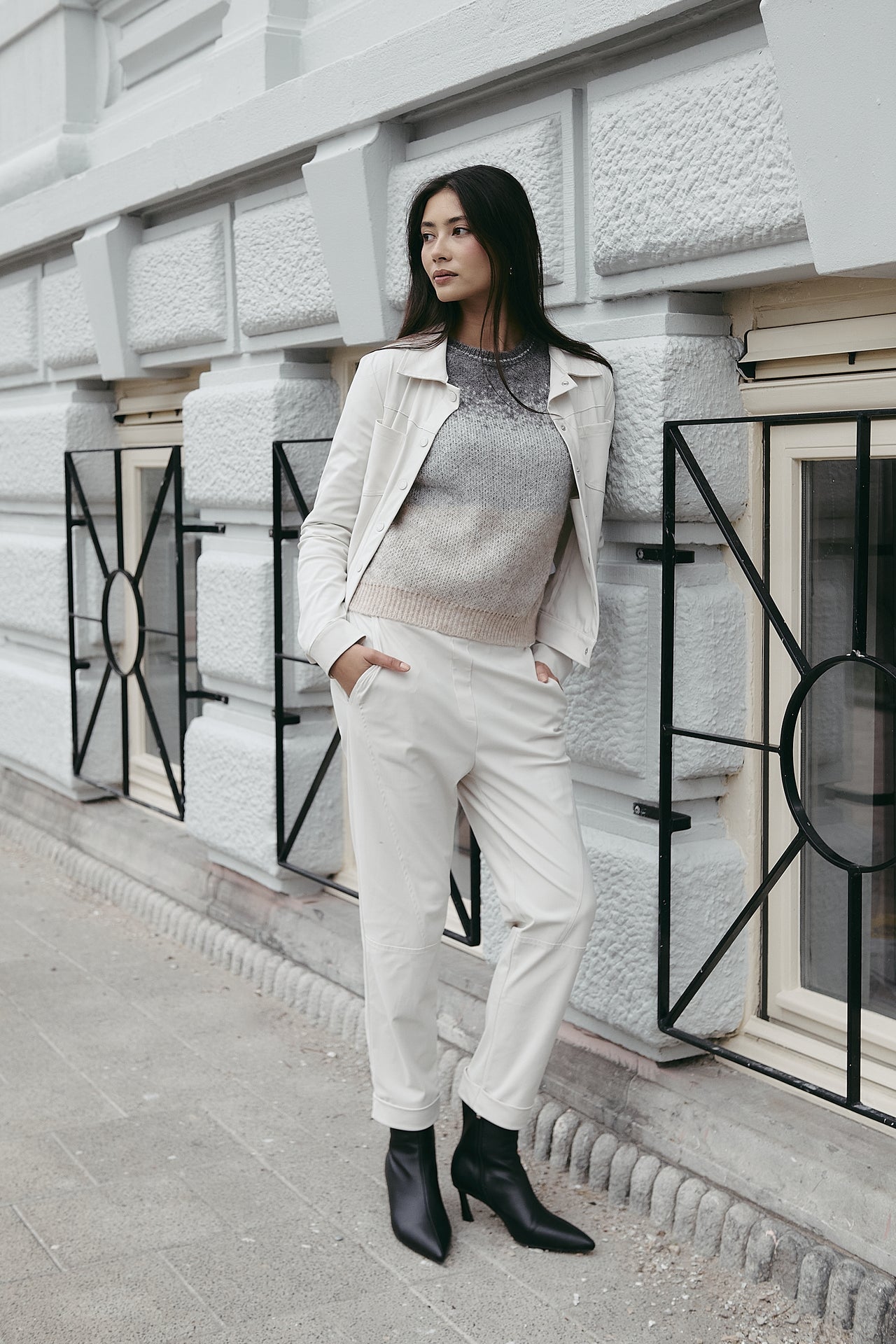 Riva jacket brush jersey | Off White