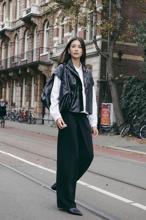 Inka pants brush tech jersey | Black