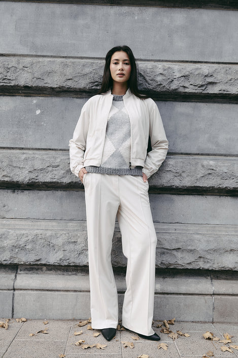 Pullover rhomboids 1082 | Grey